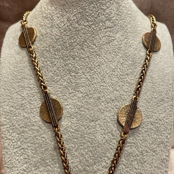 Stella & Dot Turquoise Tassel 4 ways to wear Necklace - Picture 3 of 11